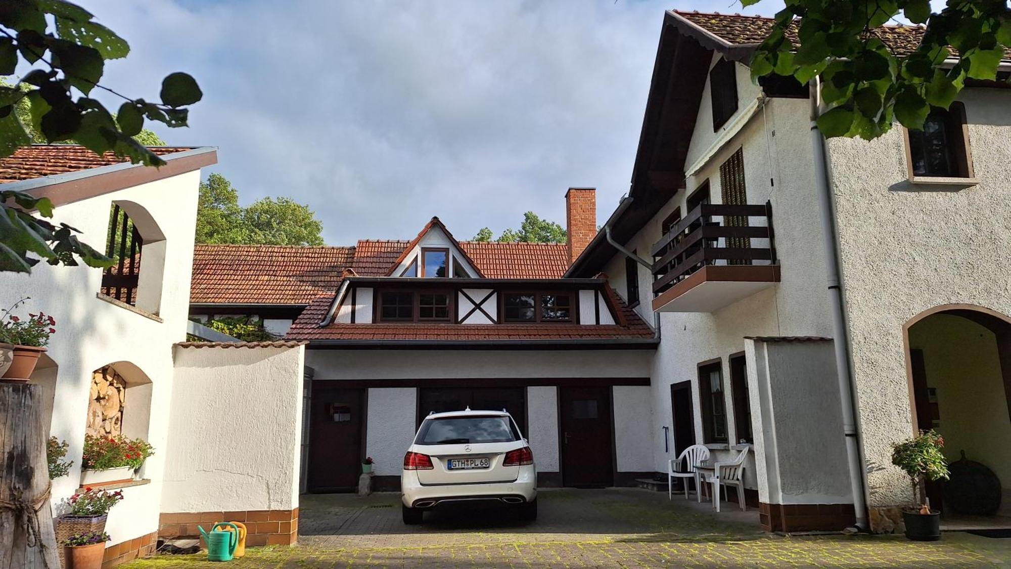 Ferienwohnung Obermühle Ballstädt Exterior foto