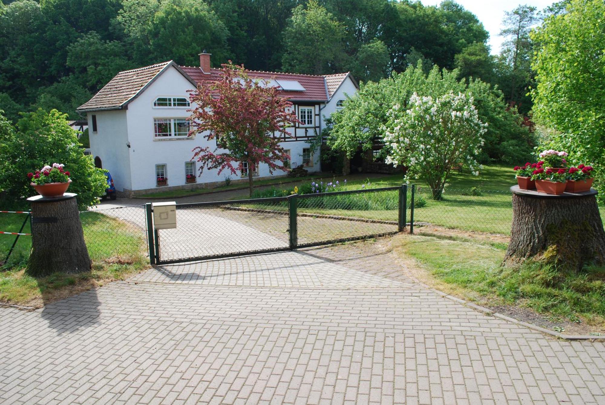 Ferienwohnung Obermühle Ballstädt Exterior foto